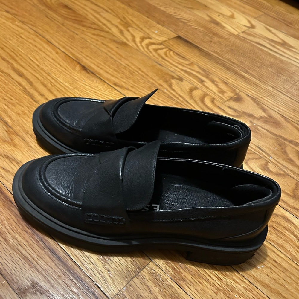 Black Aerosole Loafers